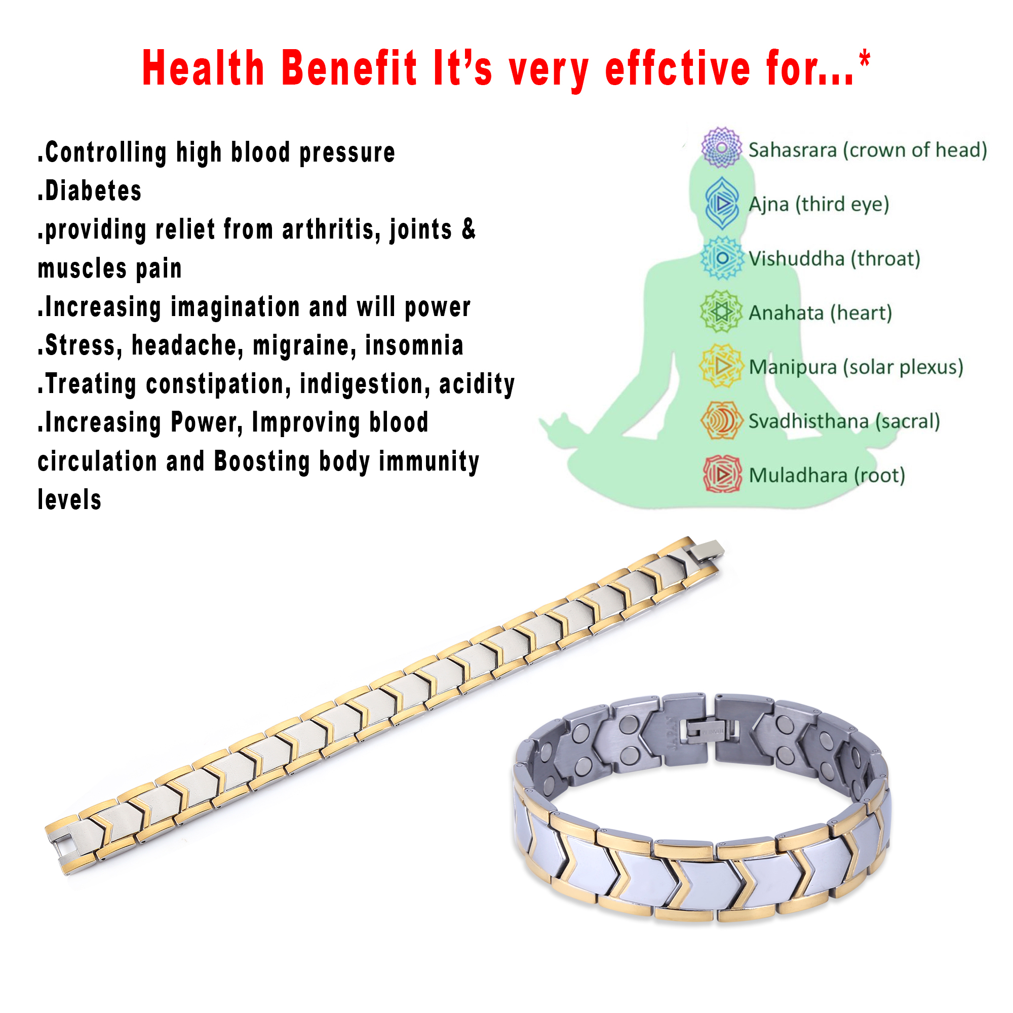 Bio Titanium Health Bracelet Amazheal